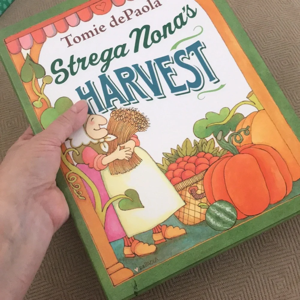 New STREGA NONA’S HARVEST by Tomie DePaola *Large Hard Cover Book*